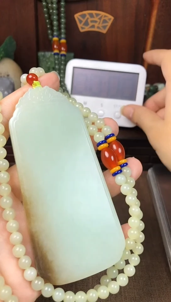 颈饰未镶嵌和田玉明***天明天的明天