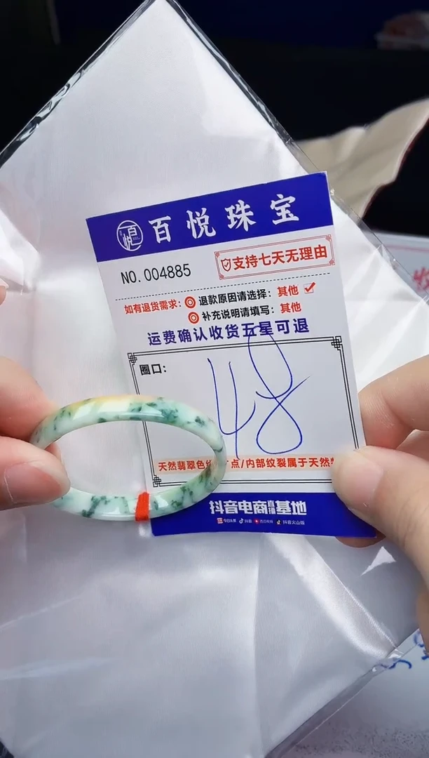 未镶嵌手镯翡翠手镯