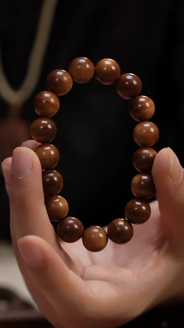 檀香木手串/手链老山檀香1.2圆珠多样式发其一沉水药香