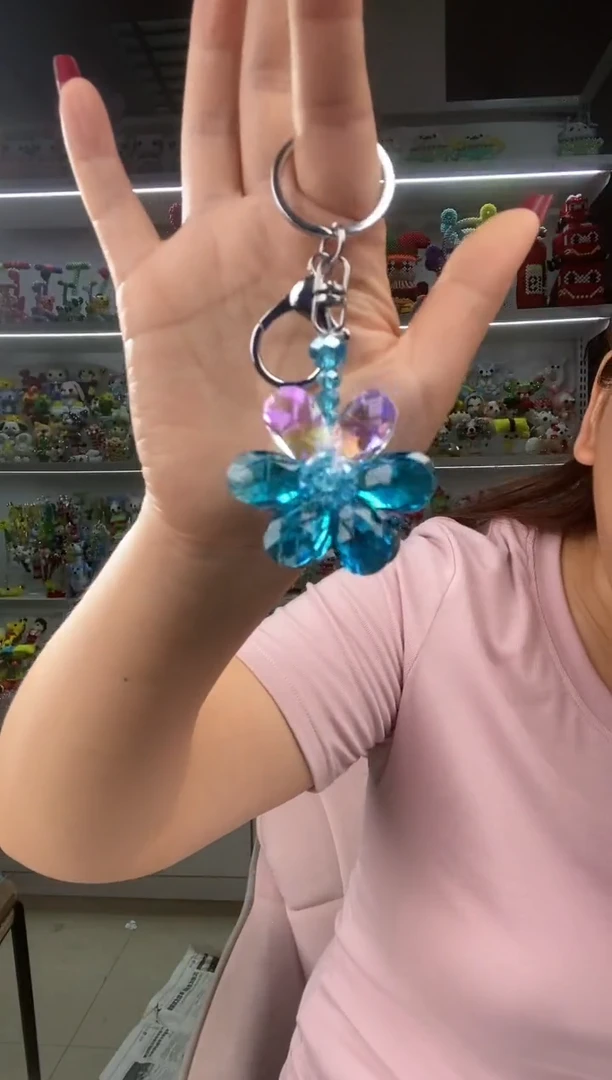 玻璃0948大网格初恋蓝挂件材料包1套