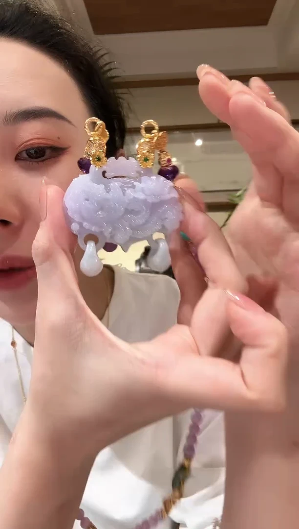 【闪购商品】翡翠颈饰未镶嵌国风