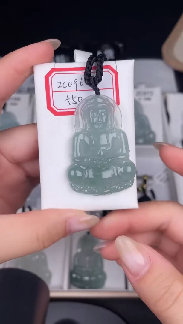 颈饰未镶嵌翡翠ZC096冰观音