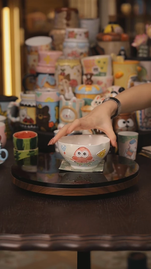 景德镇釉下彩绘设计师款式陶瓷