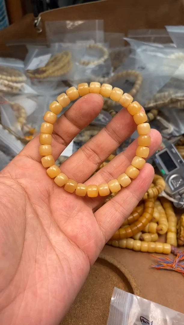 其他牛骨杂件254-马骨老料单圈