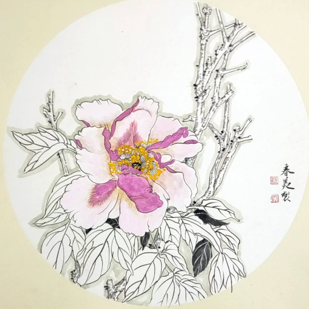 纯手绘国画作品36