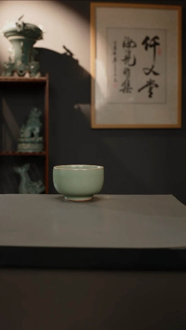 【闪购商品】杯仿古釉原矿 罗汉 微瑕