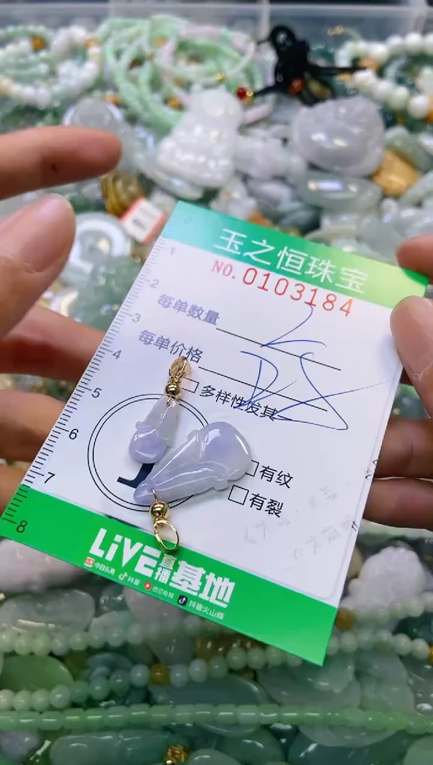 翡翠未镶嵌颈饰闪购0103184