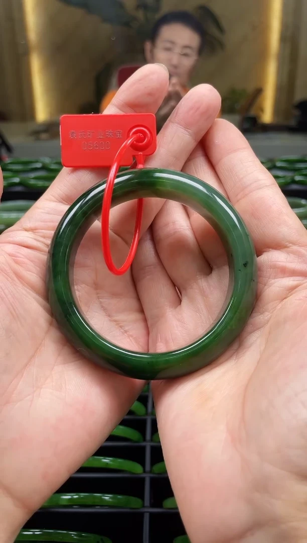 和田玉（碧玉）手镯未镶嵌泱600