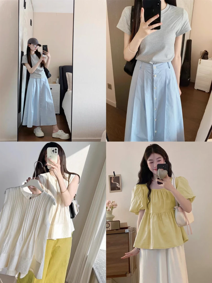 5-27DT01短袖春季新款韩版时尚气质显瘦碎花衬衫高腰阔腿裤两件套
