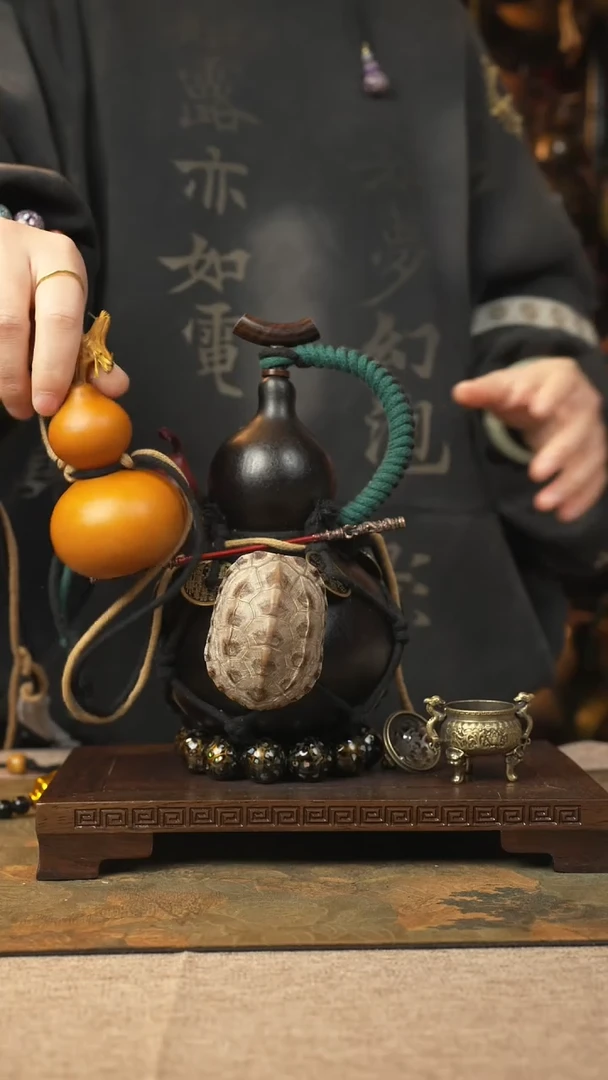 【闪购商品】127大漆葫芦一物一拍记葫堂出品