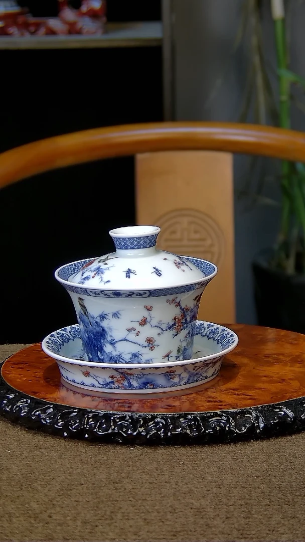 陶瓷盖碗组合套装