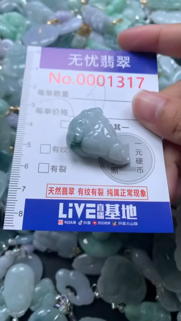 颈饰未镶嵌翡翠1317
