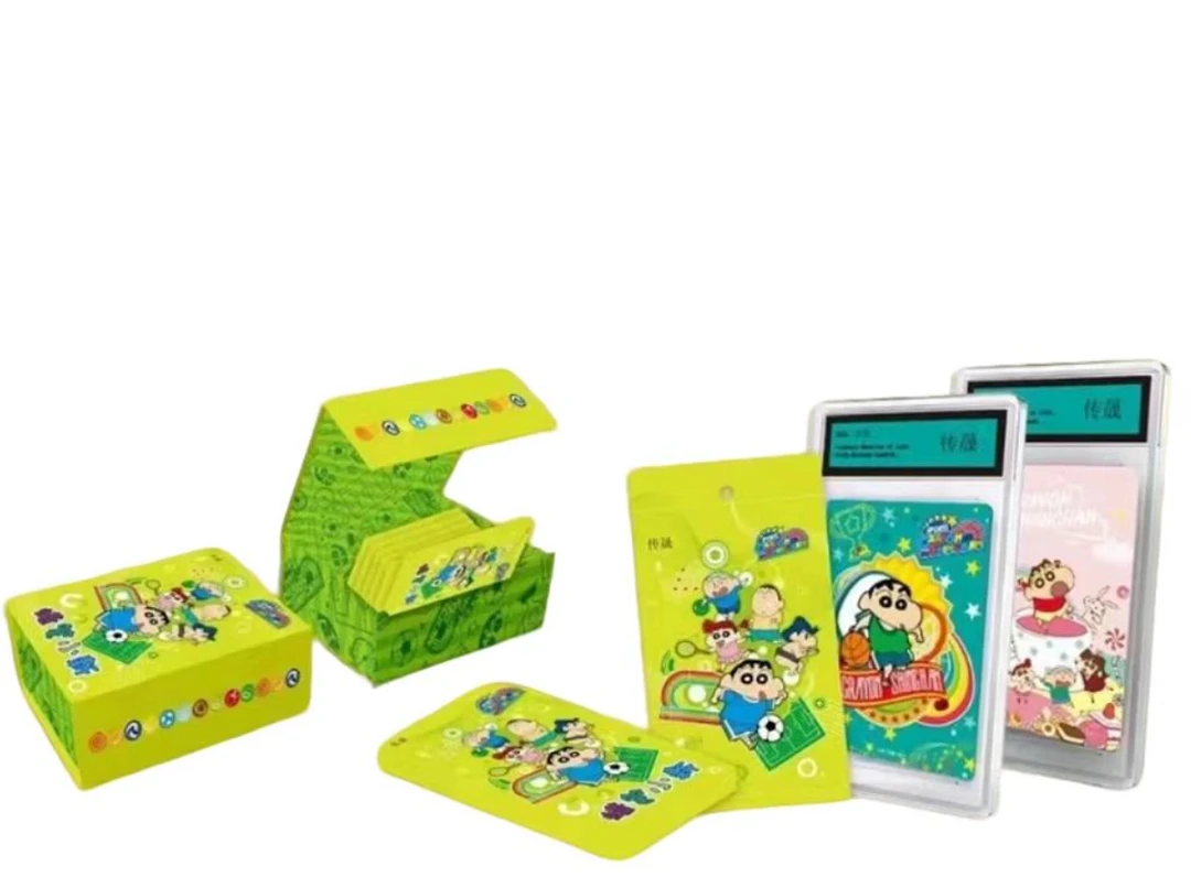 【拆盒】传晟 蜡笔小新运动会 第一弹收藏卡牌 默认代拆