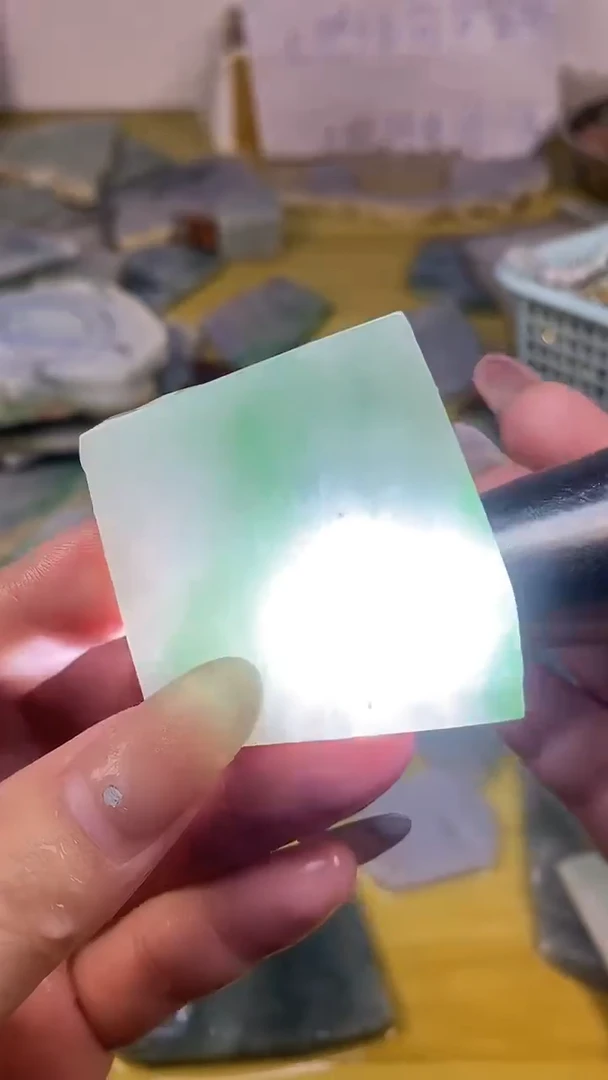 散珠翡翠天然缅甸翡翠A货485