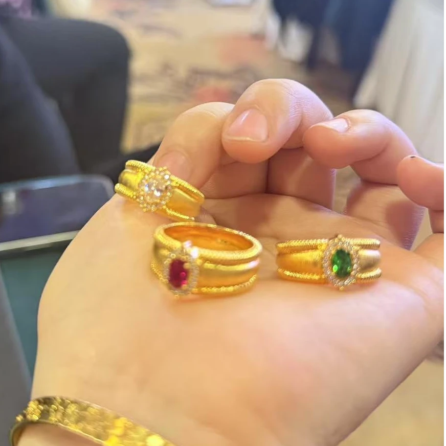 800银亚克力戒指 KOZLUK戒指2025年的最新款