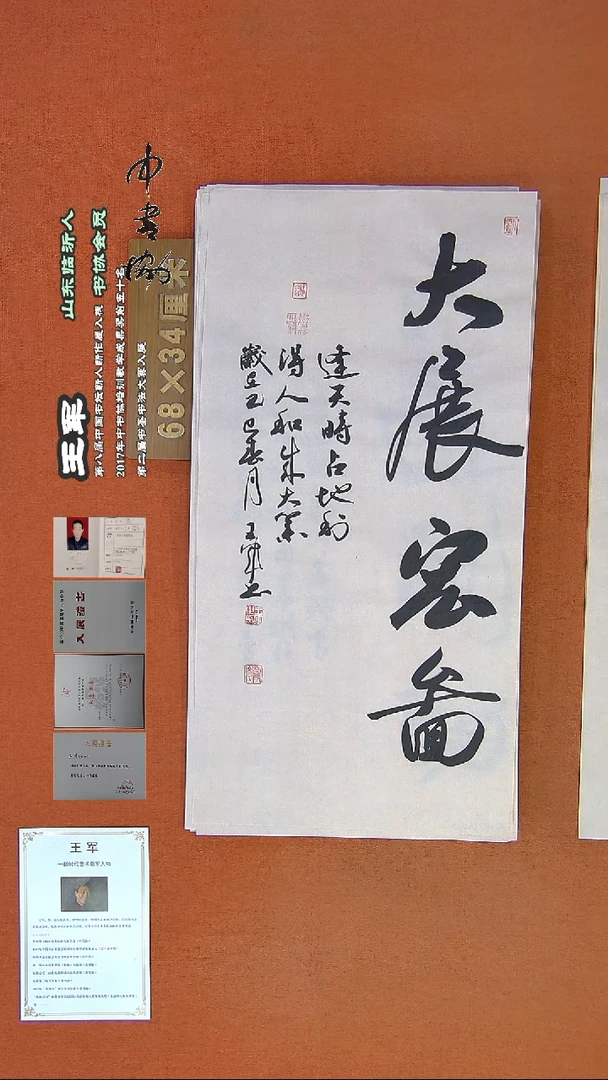 【闪购商品】书法129王军书法作品