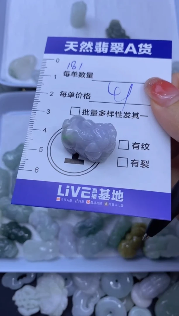 颈饰未镶嵌翡翠天然翡翠A货批量多样性发一件