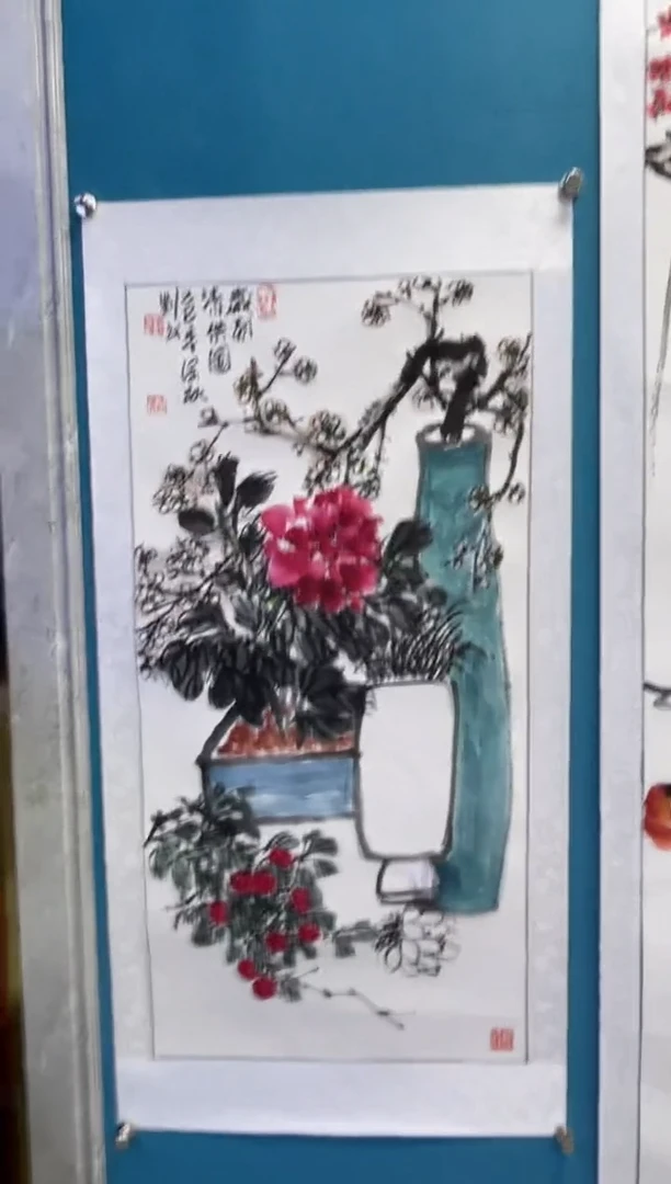 国画闪电购刘武绘画1