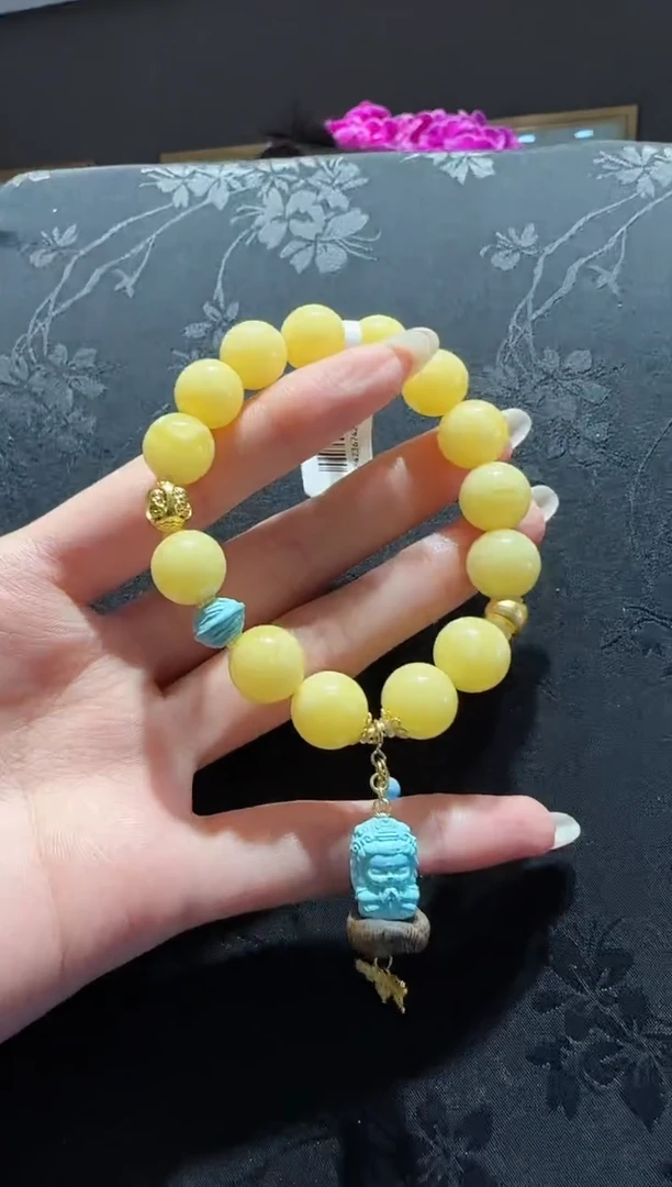 【闪购商品】琥珀手串未镶嵌蜜蜡手串设计款