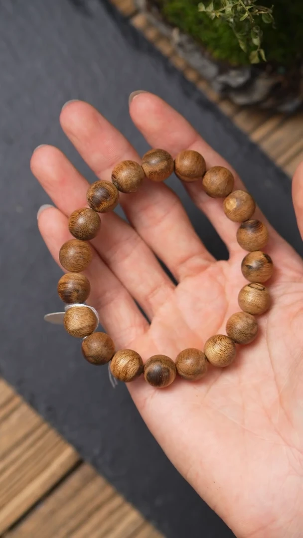 沉香手串L11011-14菩萨奇软丝奇楠11.5/10g
