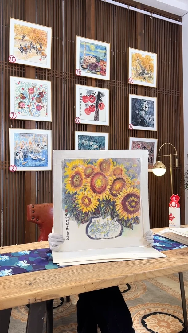 版画版画耿玉琨名章限量版画S