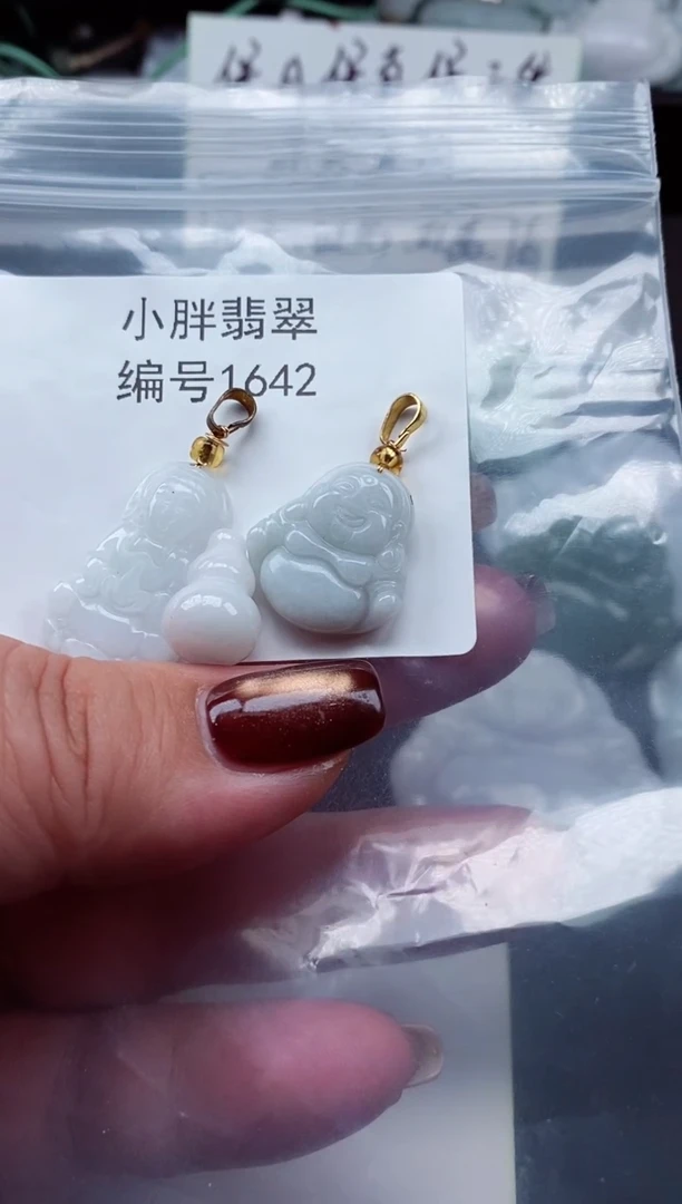 颈饰未镶嵌翡翠缅甸天然A货翡翠1642