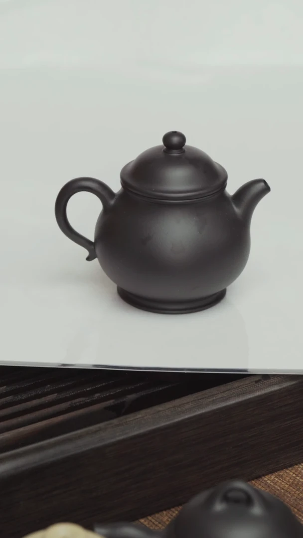 【闪购商品】紫砂茶壶老紫泥还原烧-潘-130CC