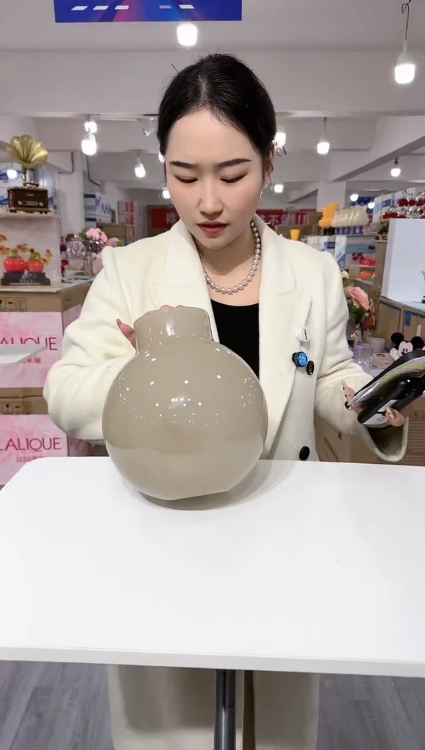 【闪购商品】琉璃简屿花器W-品46