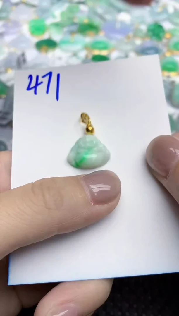 【闪购商品】翡翠颈饰未镶嵌天然翡翠A货