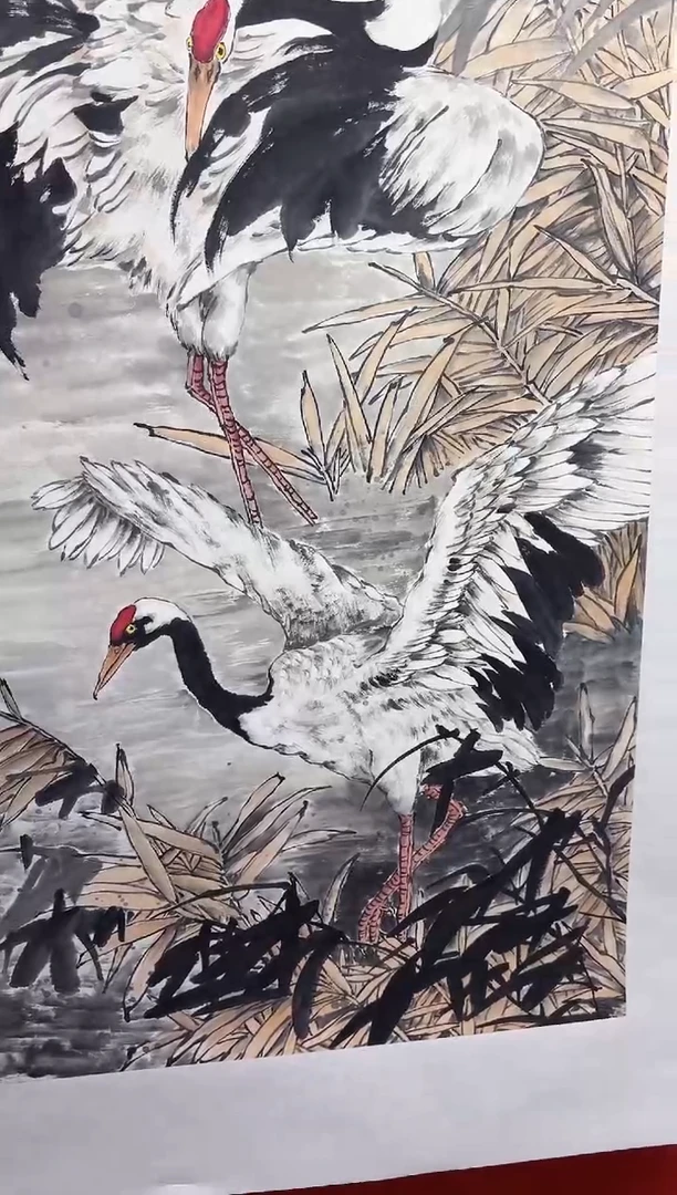 国画秦燕格国画手绘作品Y37