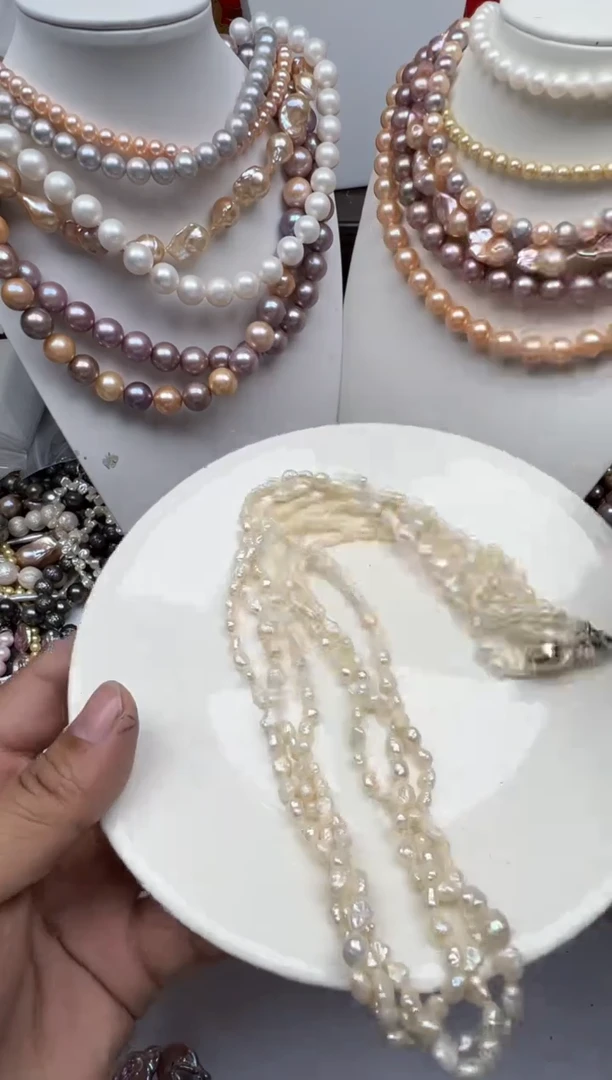 【闪购商品】淡水珍珠颈饰未镶嵌1