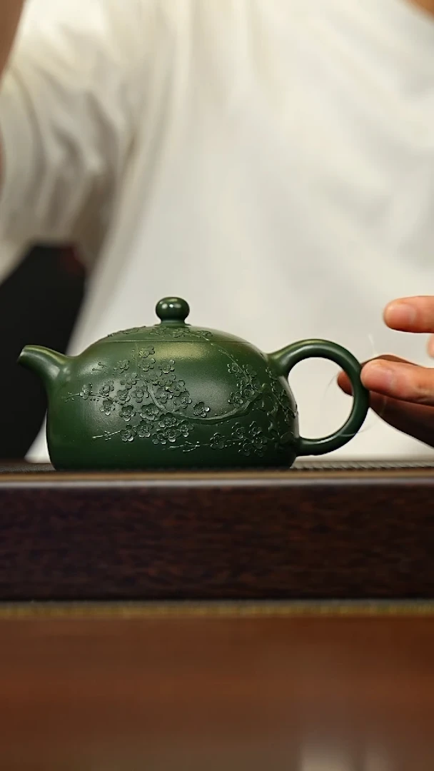 茶壶紫砂宜兴原矿 手工 紫砂壶容量300CC