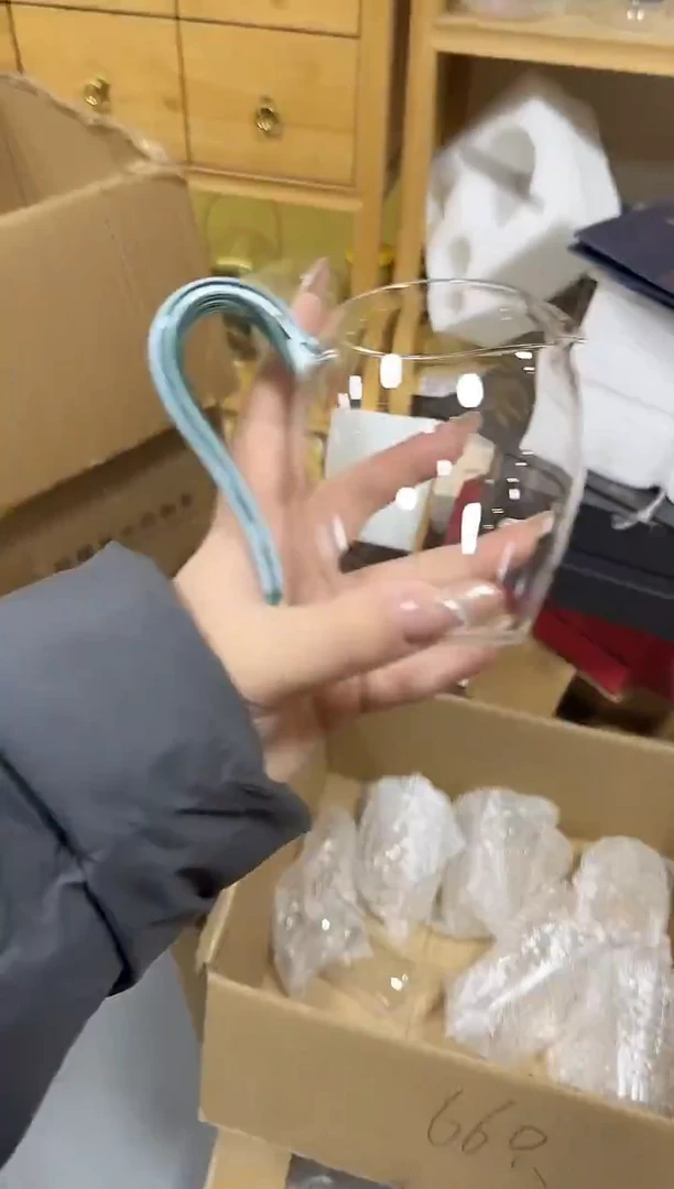 山川蓝怡然公道杯