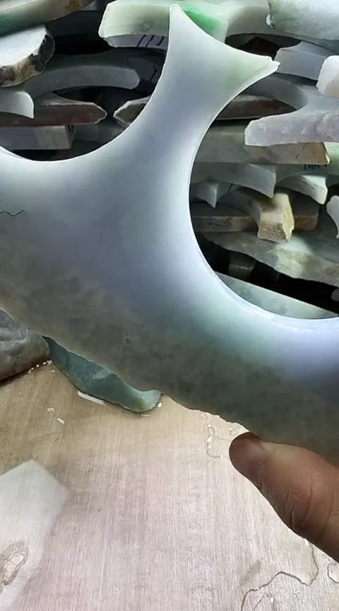 裸石翡翠缅甸翡翠A货花149