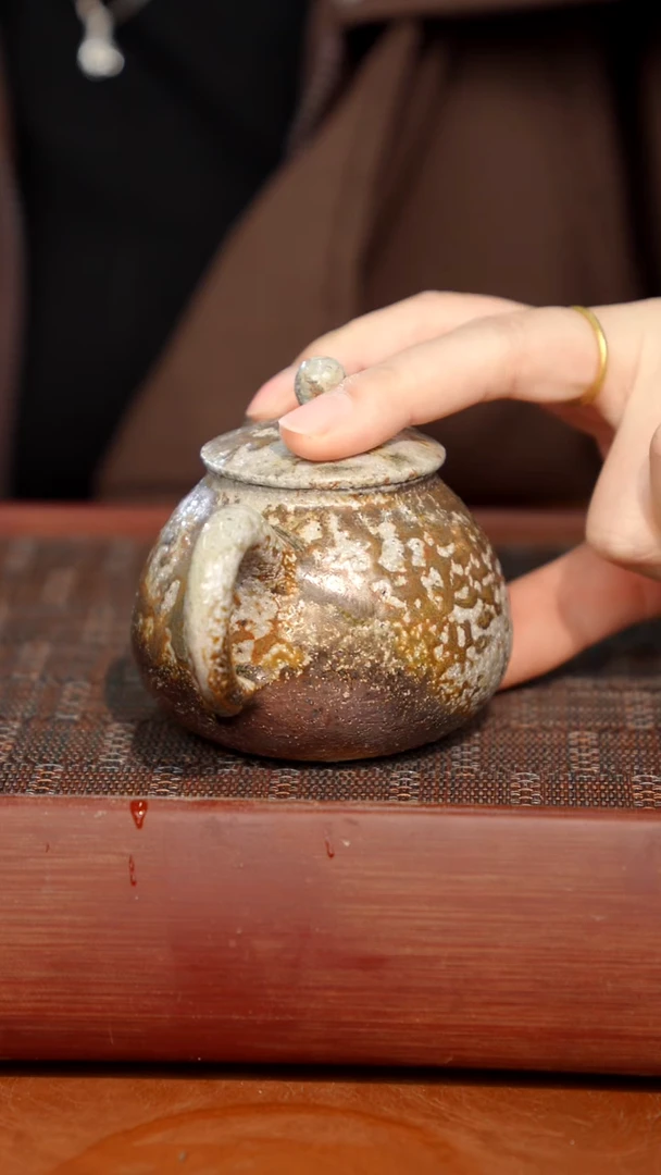 陶瓷奢瓷/瑞寅柴烧茶器（壶）536