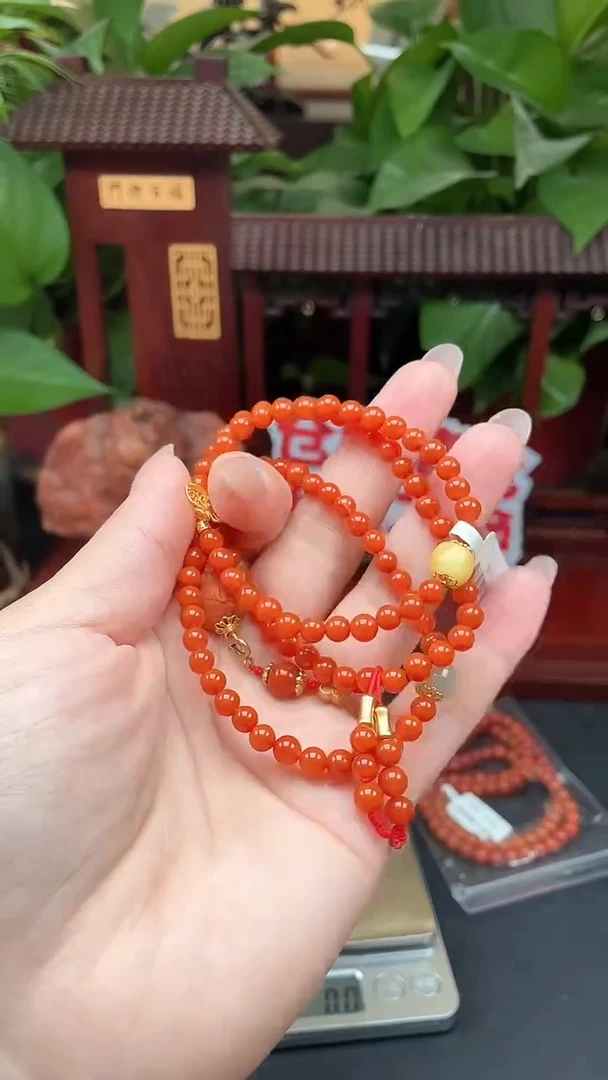 颈饰未镶嵌南红玛瑙项链TN74多样性发其一