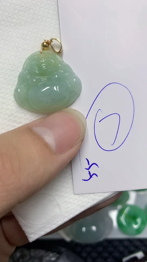 颈饰未镶嵌翡翠缅甸A货翡翠