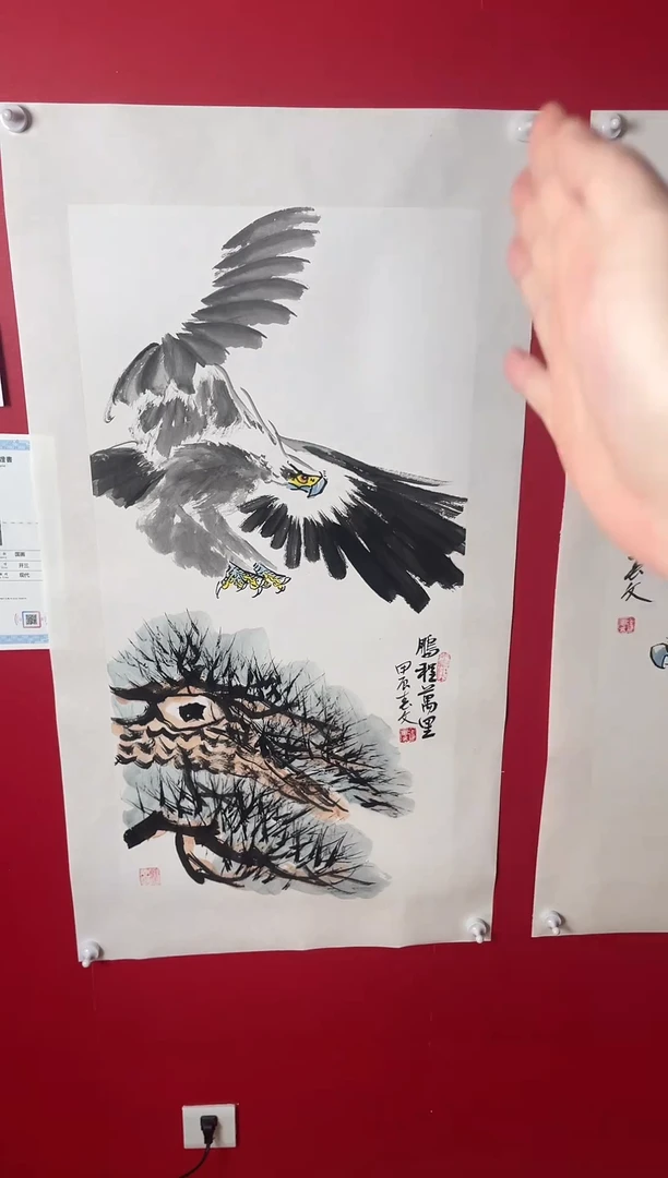 绘画徐老师作品，鹏程万里