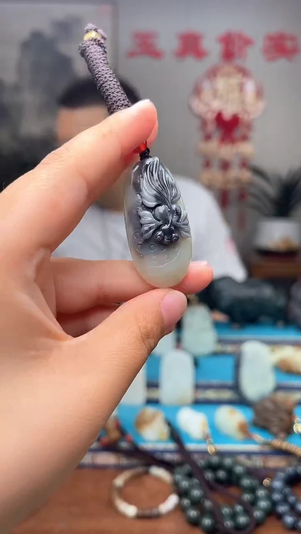 和田玉未镶嵌挂件1