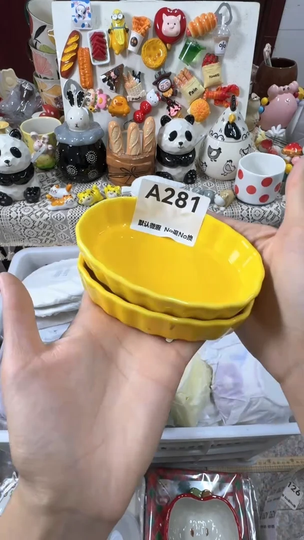摆件陶一***儿默认微瑕！NO退NO换