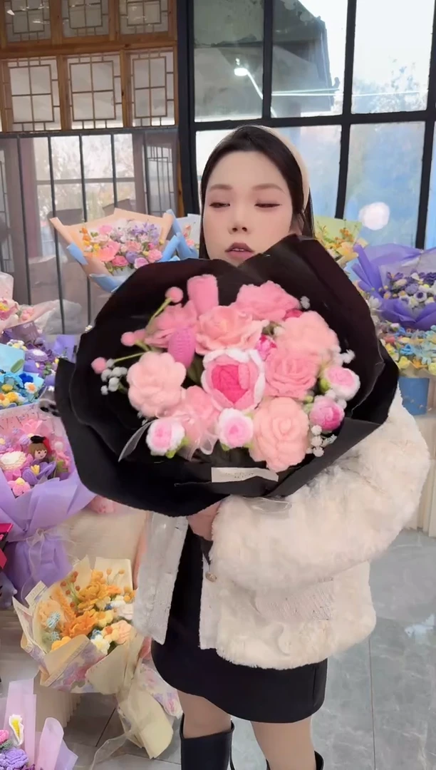 非遗手工定制花束，孤品清仓！