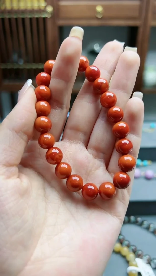 【闪购商品】南红玛瑙手串未镶嵌南红手串*1 TX