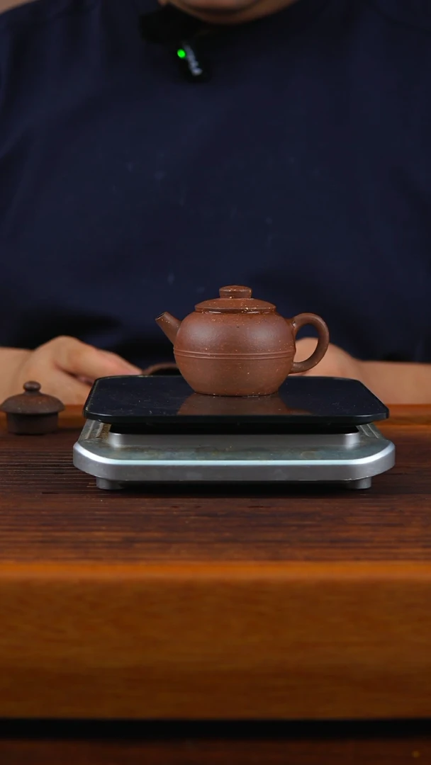 茶壶紫砂腰线大滴钮巨轮77.7