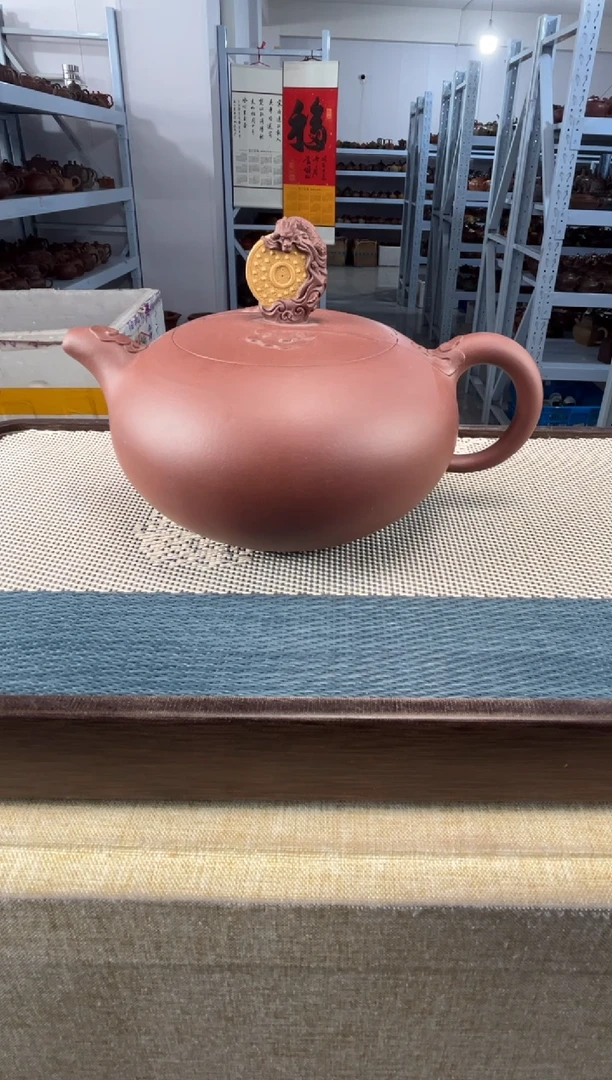 茶壶紫砂60宜兴紫砂500cc全手工