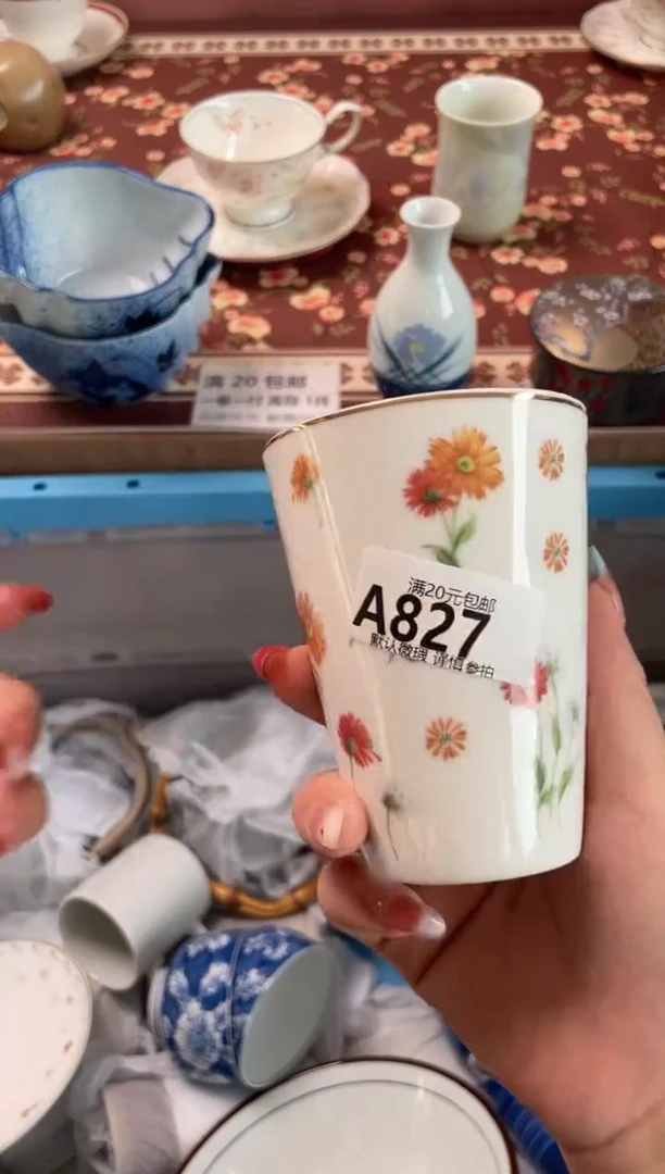 瓷片脆**瞧瓷器瓷器A827