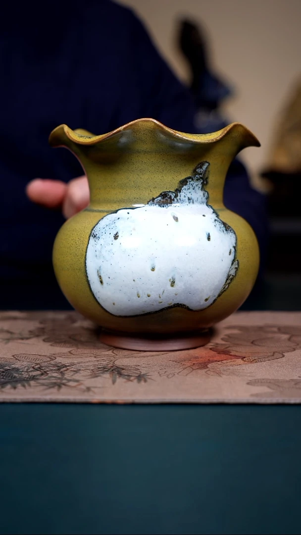 摆件陶钧瓷花器摆件