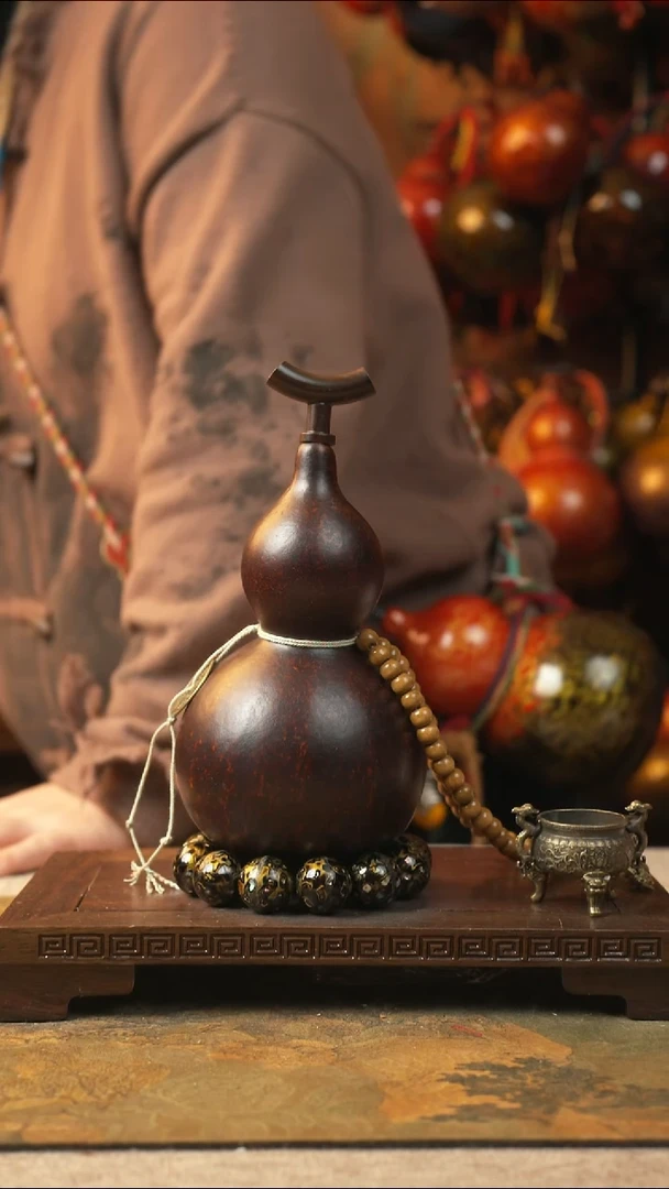 285大漆一物一拍记葫堂出品【不带手串】