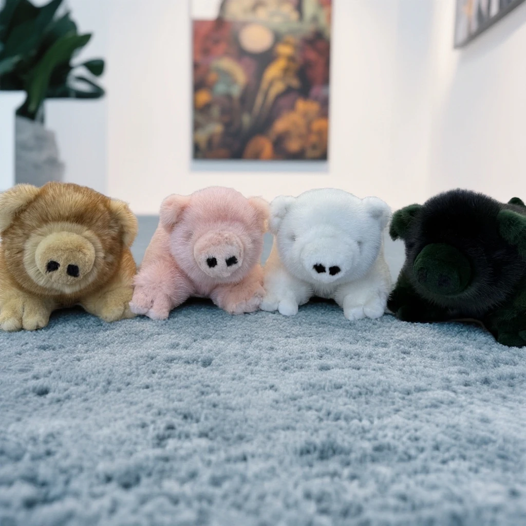 CUFURS 开播福禄 貂毛玩偶