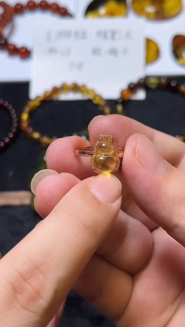 裸石琥珀合金琥珀