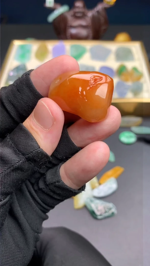 未镶嵌定制翡翠芳*子天然翡翠裸石